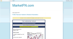 Desktop Screenshot of news.marketfn.com